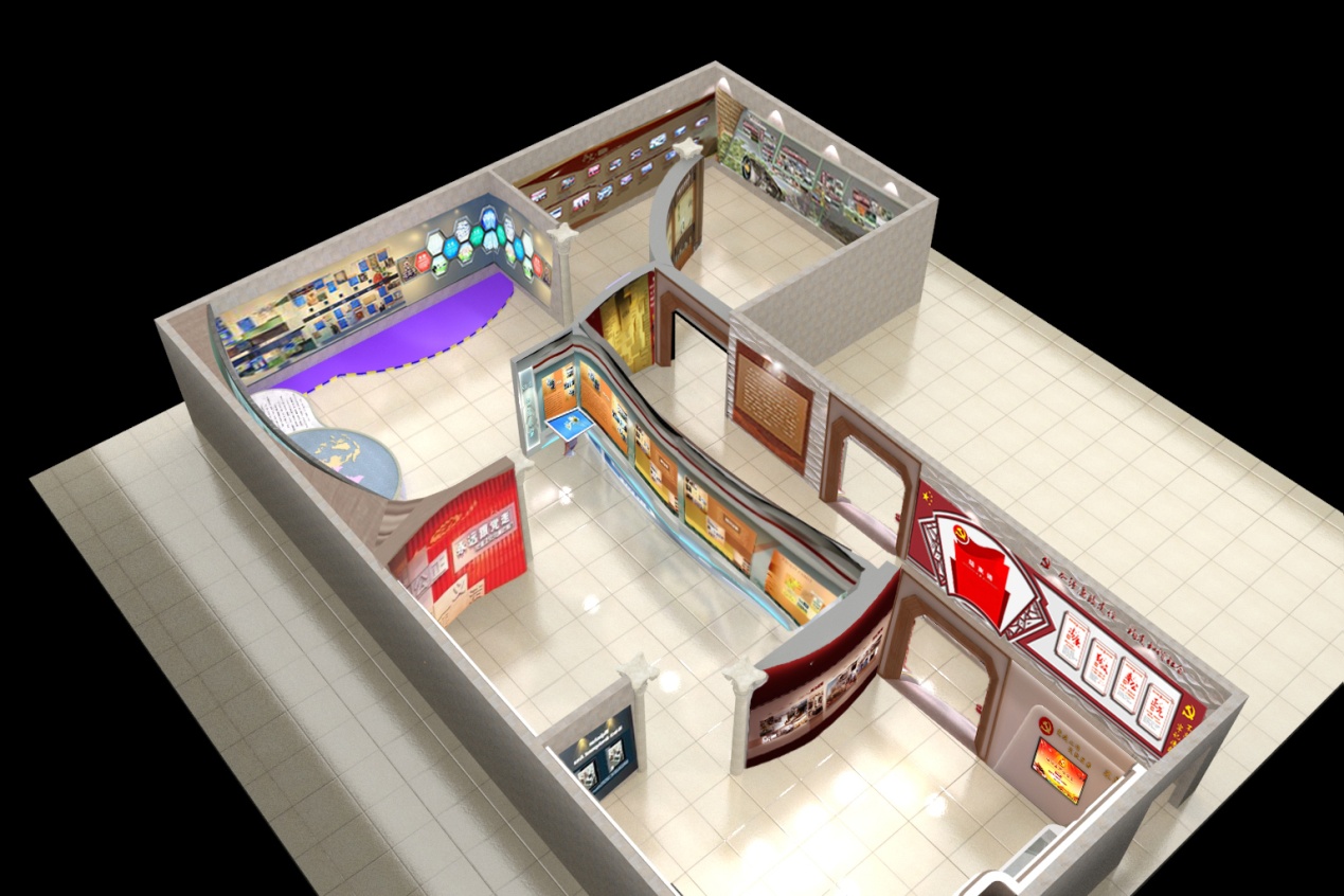 展厅设计，展厅，海南鑫时空