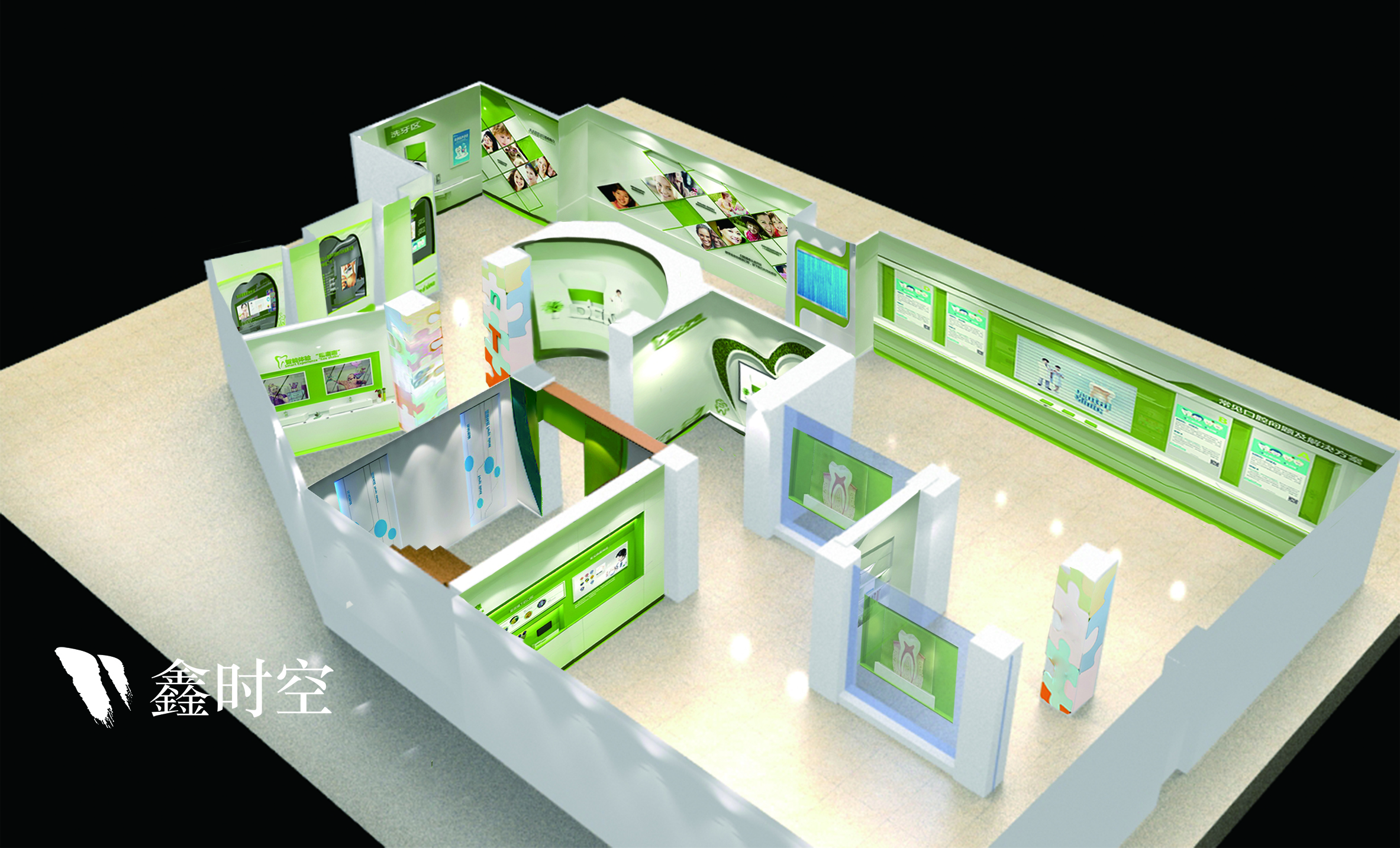 展馆设计，展馆，海南鑫时空